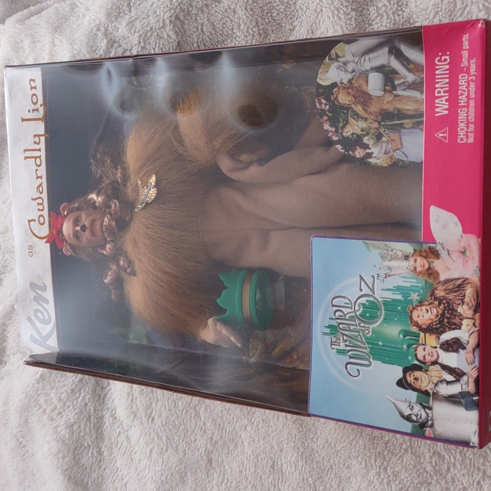 Mattel Doll Ken 1999 cowardly lion wizard of Oz New with box